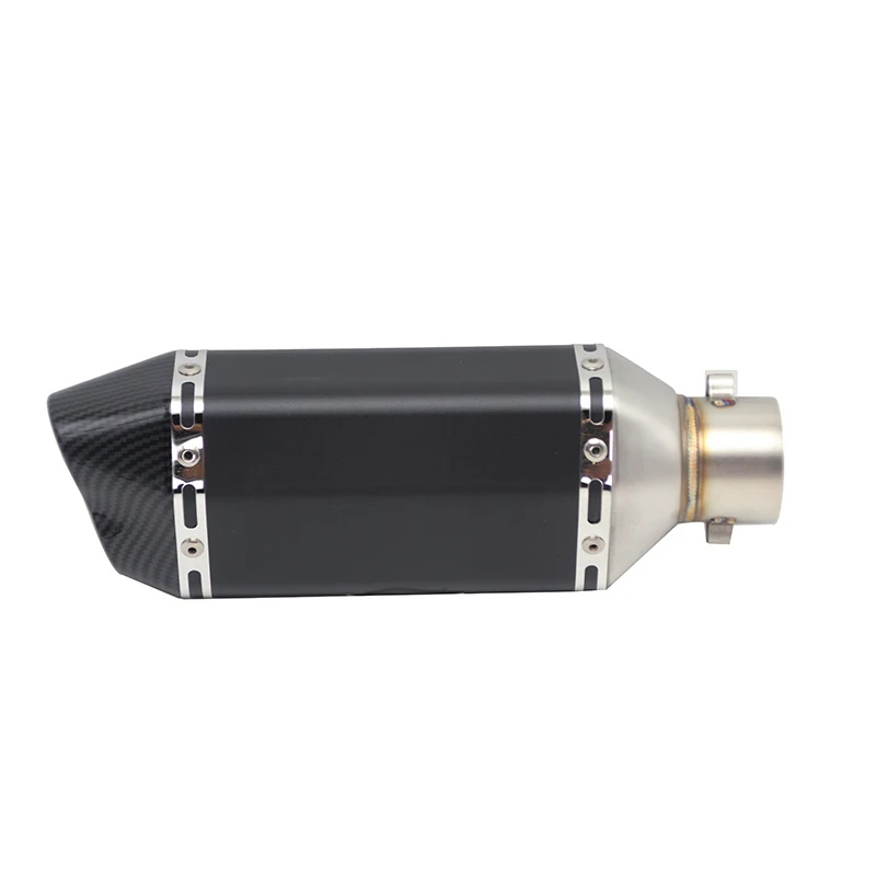B-02 ZSDTRP 51 мм мотоцикл Akrapovic выхлопная труба глушитель мото велосипедный горшок Escape для Yamaha YZF R1 для Honda CBR250 KTM DUKE Slip-on - Цвет: B-02