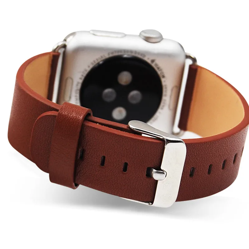 Ремешок из натуральной кожи для apple watch band pulseira apple watch 5 4 3 band 44 мм/40 мм correa iwatch band 42 мм/38 мм браслет ремень