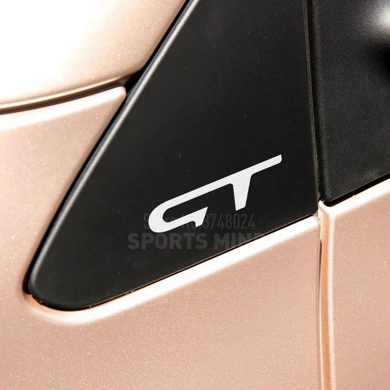2 шт. настраиваемая GT оклейка автомобилей для renault dacia duster Megane Captur Clio Sandero Kadjar внешние аксессуары