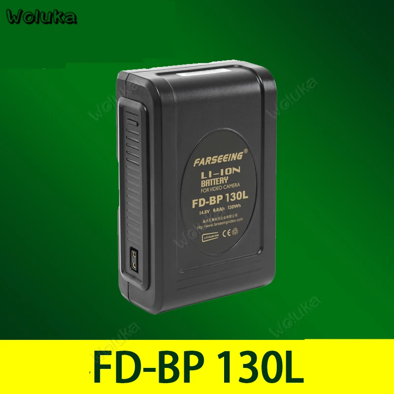 FD BP130L Камера Батарея V образное крепление 8800 мА/ч 130 Вт для S аксессуары студийный