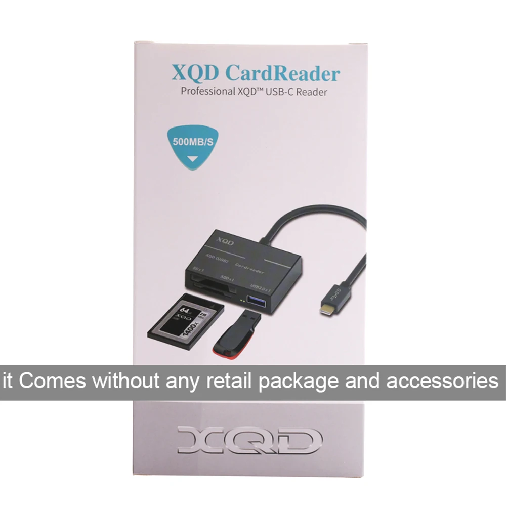 Кардридер Moveski 9189C USB Type-C XQD алюминиевый сплав | Мобильные телефоны и аксессуары