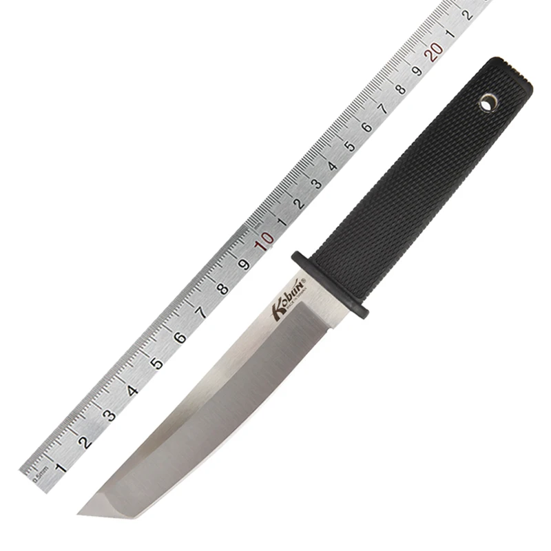 DuoClang Cold Tanto нож с фиксированным лезвием Kydex оболочка 440 стальное лезвие охотничьи армейские тактические ножи инструменты для выживания