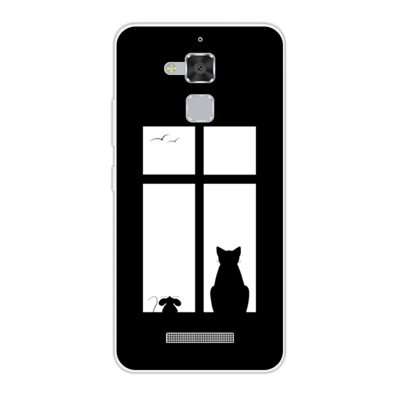 Soft TPU Phone Case For Asus Zenfone 3 Max ZC520TL X008D Zenfone3 Pegasus horse X008 5.2 inch Moon Cover |