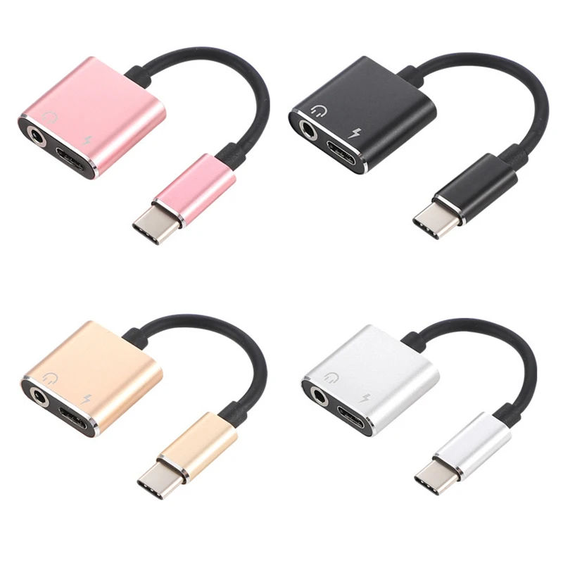 Адаптер для наушников Cherie Type C USB на 3 5 мм кабель Huawei Xiaomi Samsung AUX конвертер зарядки