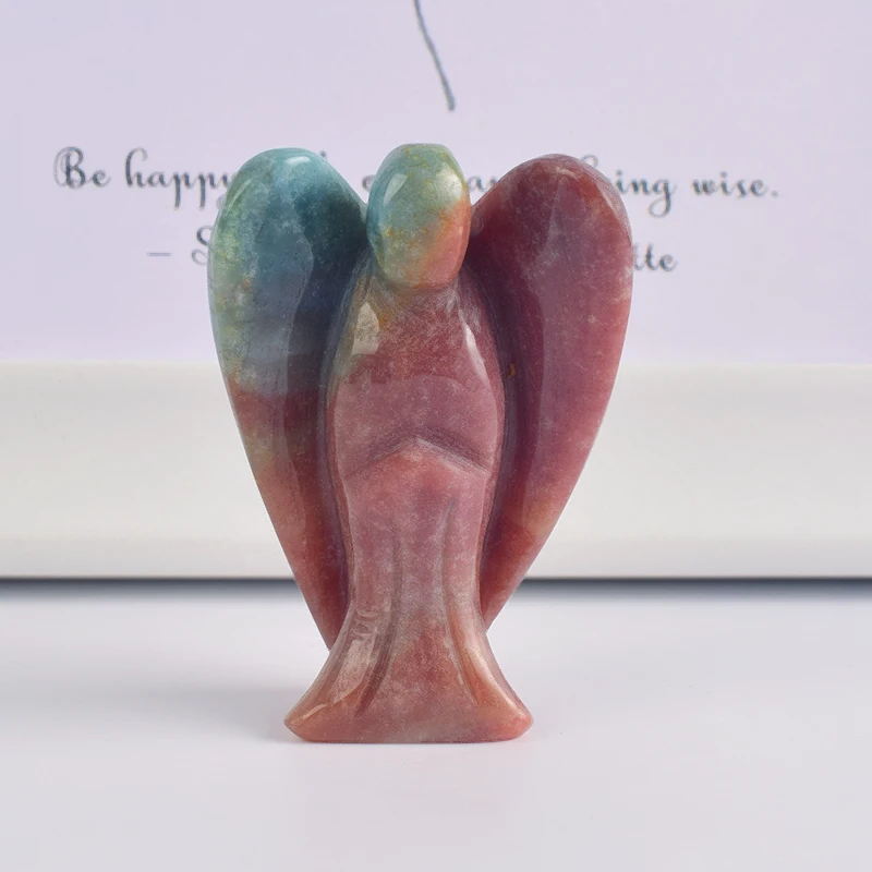 Фигурки ангелов из натурального индийского агата 2 дюйма волшебное ремесло