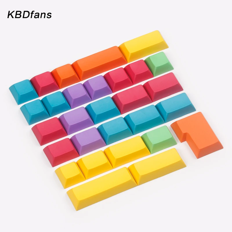 Pbt dsa keycap dye subbed colorful keycaps модификатор для diy игровой механической клавиатуры
