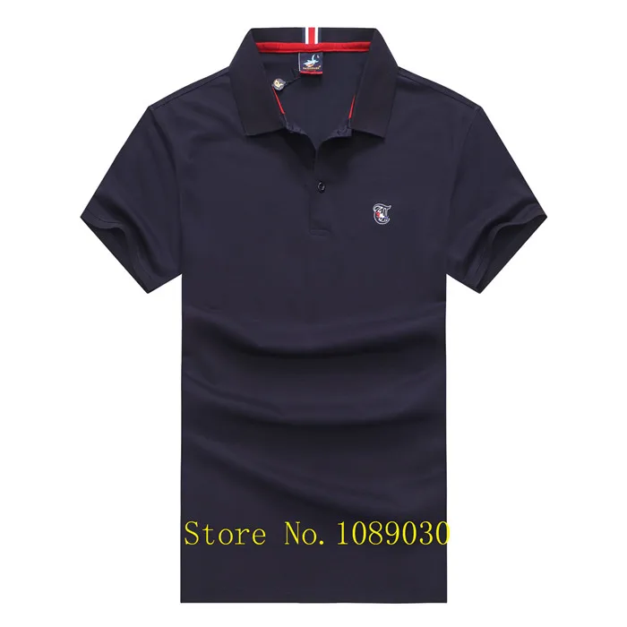 5980-DARKBLUE Лето, мужские футболки, camisetas hombre, 3D буквы, вышивка, бренд Tace& Shark, футболка, мужская повседневная футболка, homme, футболки - Цвет: 5980-DARKBLUE