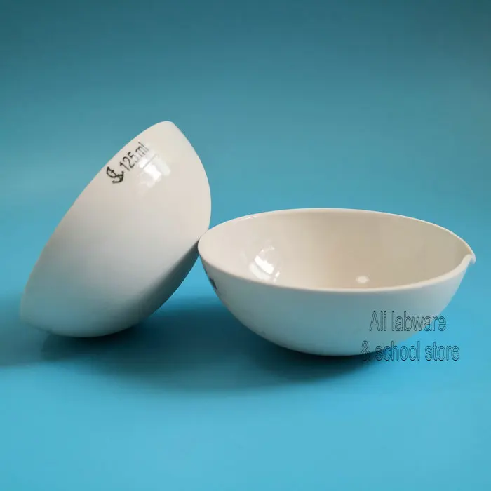 5pcs/set 125ml 150ml 200ml 250ml 300ml Ceramic Evaporating Dish Salt Crystal Production Porcelain Chemical Equipment | Канцтовары для