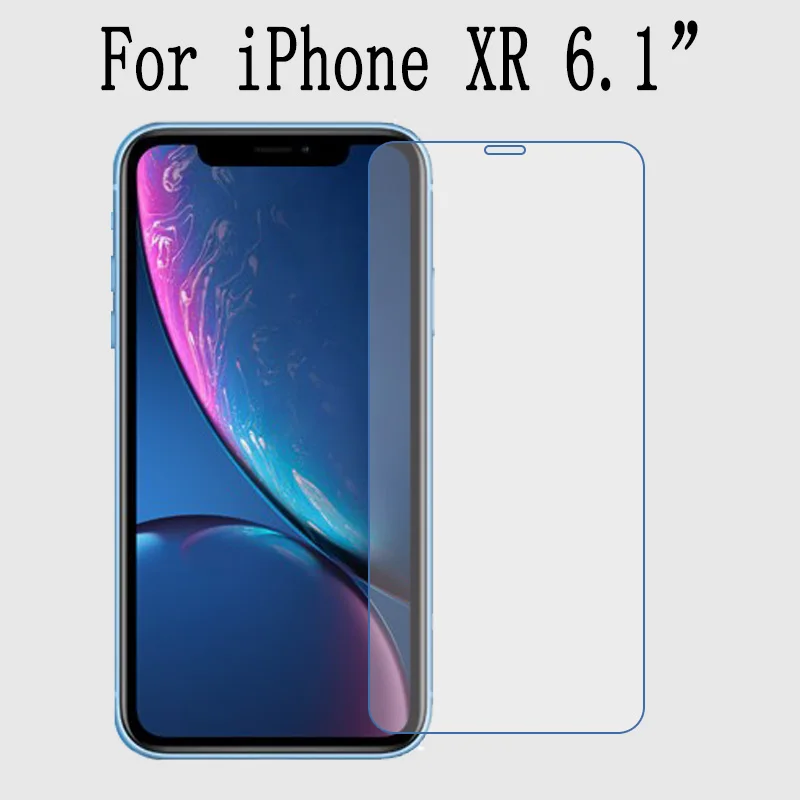 Высококачественное закаленное стекло для iPhone X XR XS Max 4 5 6 6s 7 8 Plus 10 SE Защитная