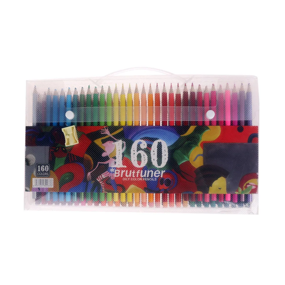 160 цветов карандаши для рисования цветные безопасные нетоксичные масляные Lapis