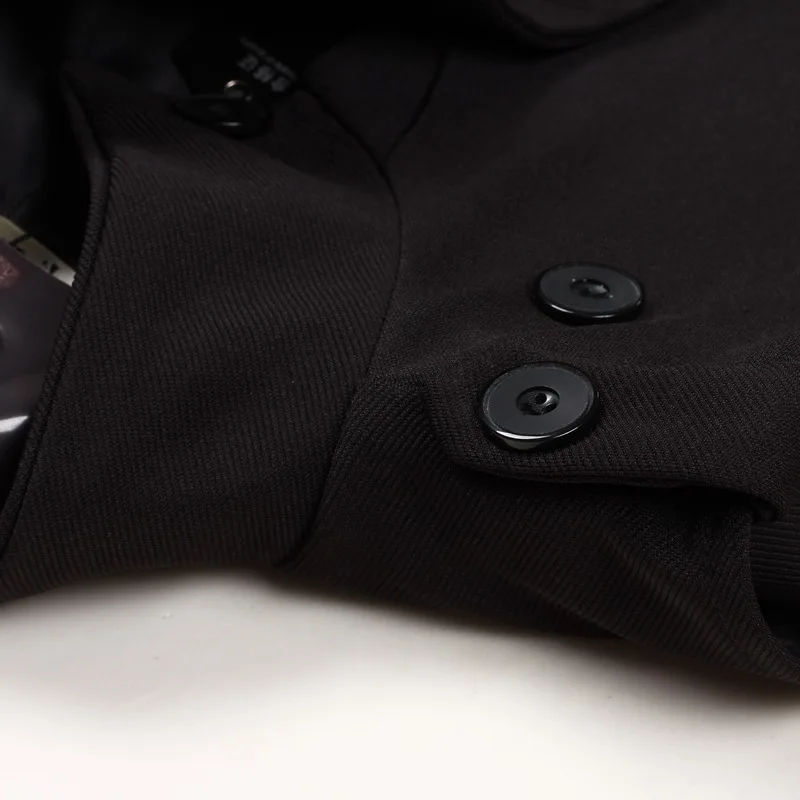 Мужской тонкий стиль 2020 Модный повседневный костюм жилет черная Личная верхняя