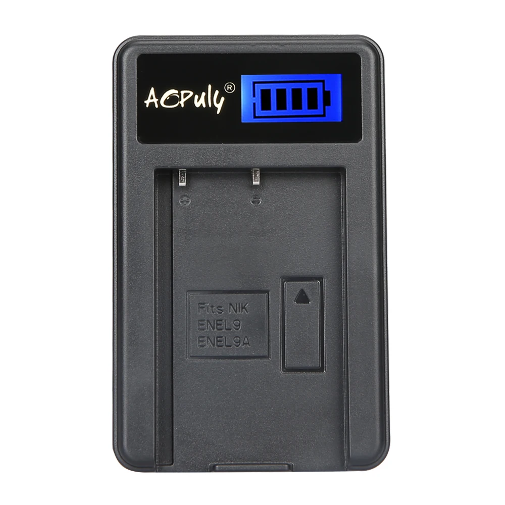 AOPULY 1 шт. EN EL9 EL9a литий ионный аккумулятор для камеры + USB ЖК зарядное устройство Nikon