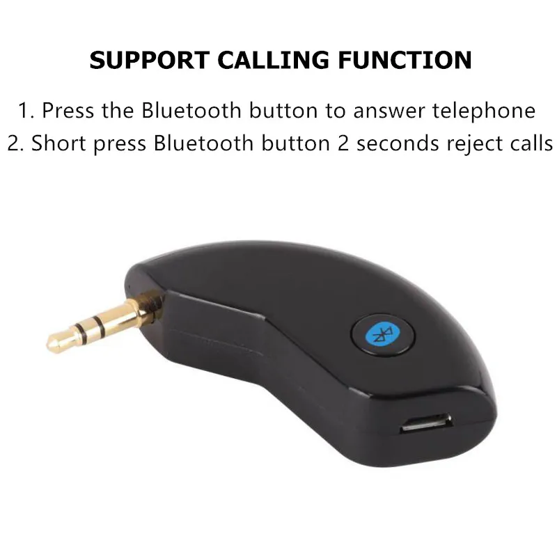 Новый беспроводной Bluetooth приемник 4 2 + EDR гарнитура 3 5 мм AUX аудио стерео