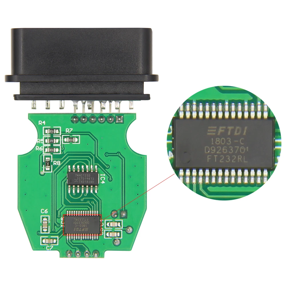 VAG 1,4 commander k+ can PIC18F258+ FTDI FT232RL чип VAG K CAN Commander 1,4 OBD OBD2 Диагностический кабель для VW/Audi/Seat