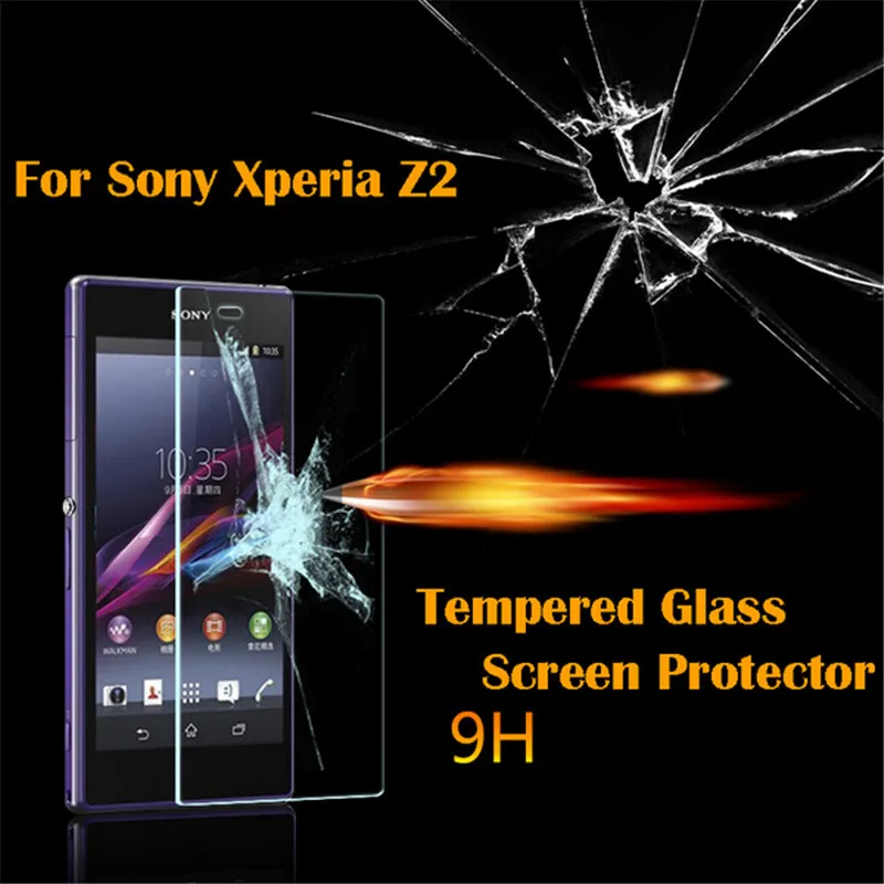 Премиум Закаленное стекло для Sony Xperia Z2 L50W L50u D6503 D6502 защитная пленка 9H