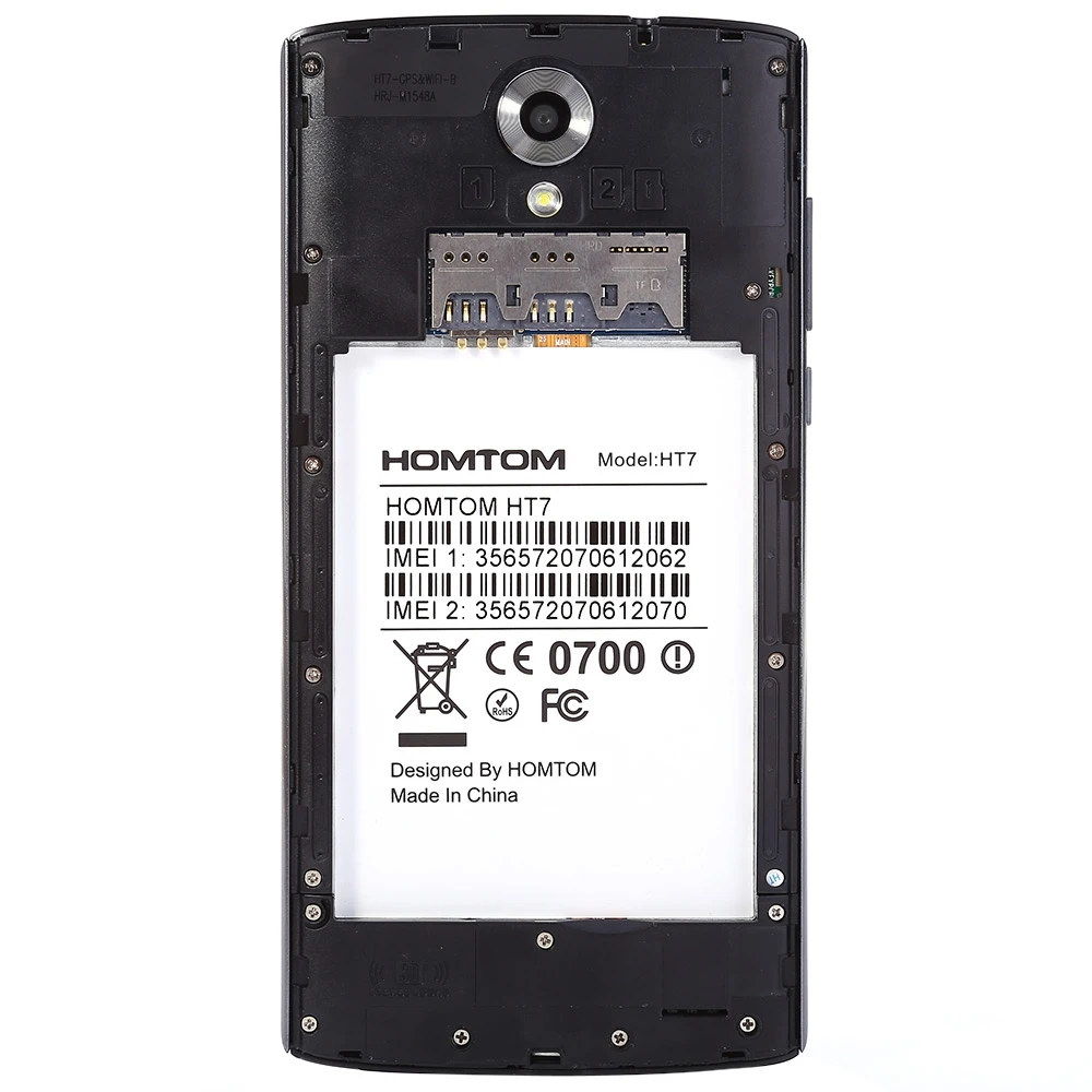 HOMTOM HT7 5 дюймов смартфон Android 1 MTK6580 4 ядра ГБ Оперативная память 8 Встроенная Dule sim