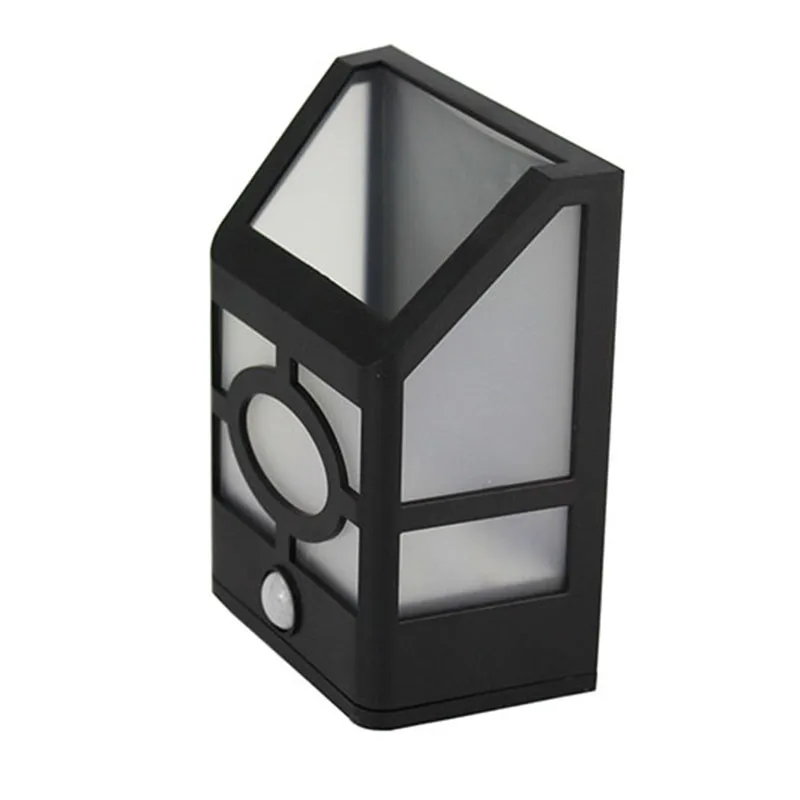 10 светодиодов солнечной энергии Беспроводной движения Сенсор шаг белый свет