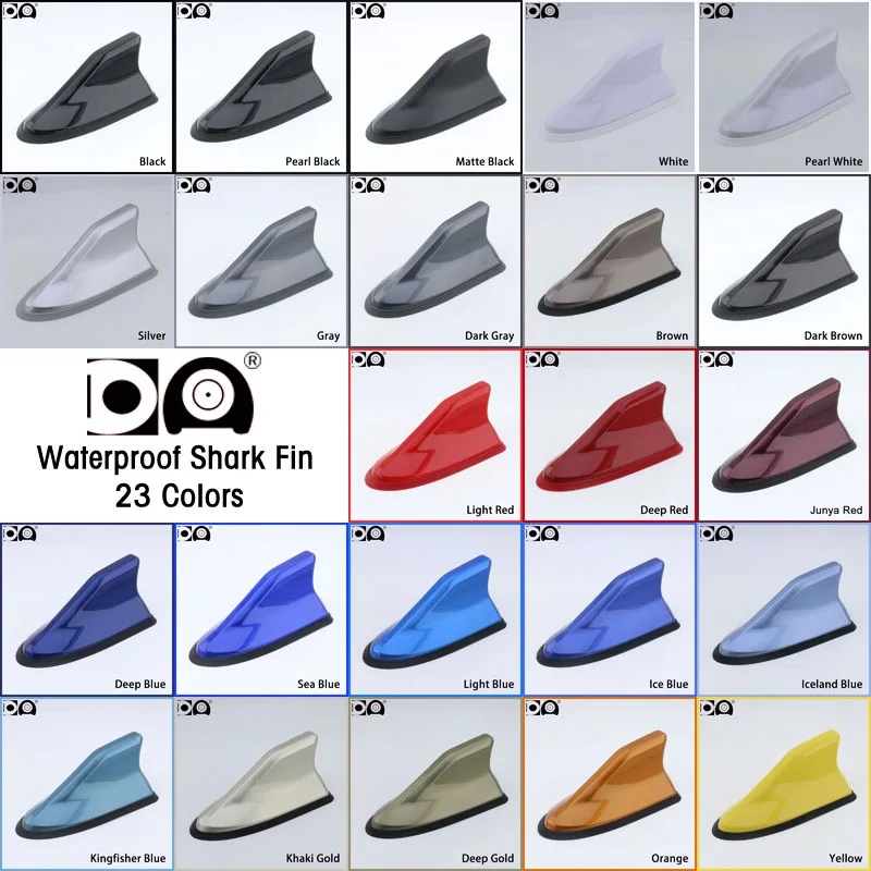 Waterproof shark fin antenna special auto car radio aerials Stronger signal Piano paint for Suzuki Liana | Автомобили и мотоциклы