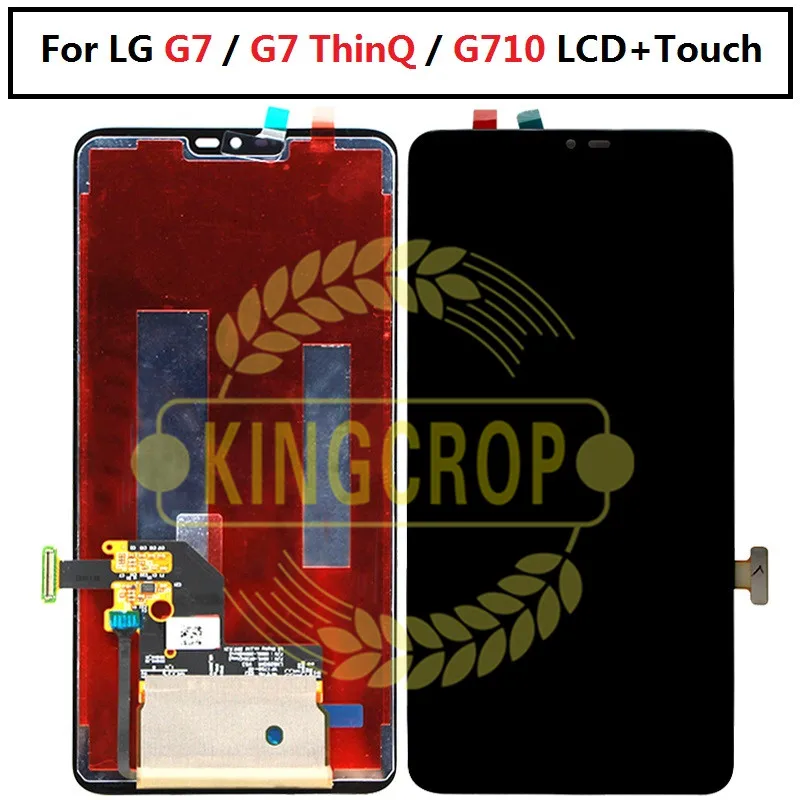 Дигитайзер сенсорного экрана в сборе для LG G7 ThinQ LCD G710 G710EM G710PM G710VMP запасные части