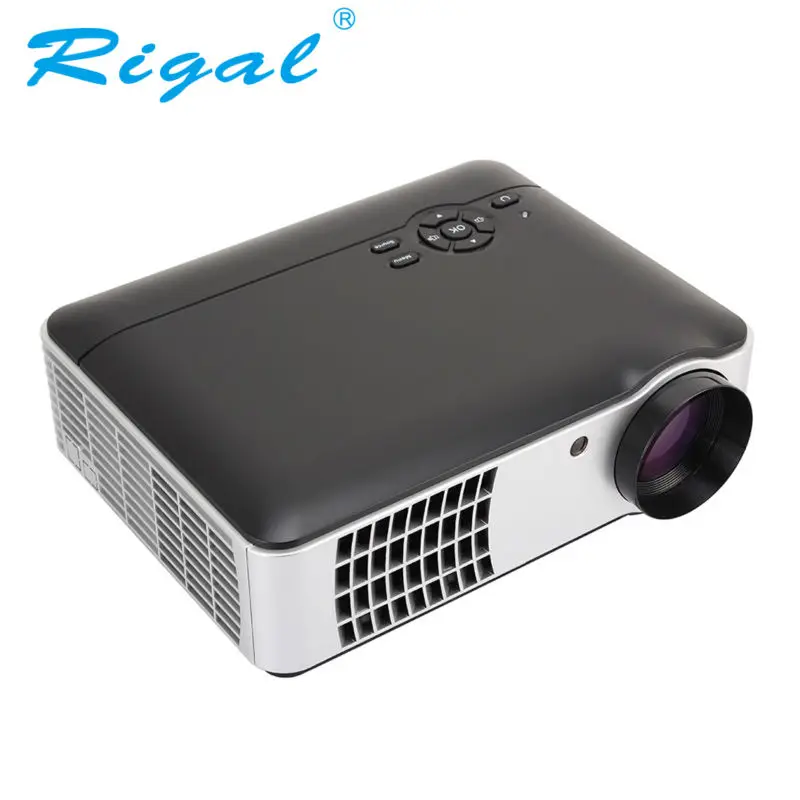 Проектор для домашнего кинотеатра rigal rd-806a 1080 P Full HD LED ТВ Видеоигры Бимер Кино