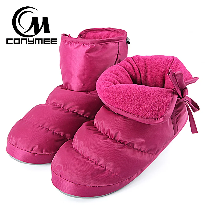 CONYMEE Botines Mujer женские зимние ботинки Зимние ботильоны из хлопка милые кроссовки с