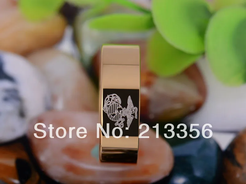 Бесплатная доставка великобритания россия бразилия сша лидер продаж 8 мм золотая