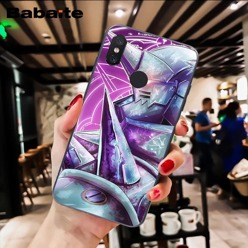 Babaite Стальной алхимик братство чехол для телефона аниме для Xiaomi MiA1 A2 lite F1 Redmi8 4X 5Plus S2 Note7 8Pro 5A 6A