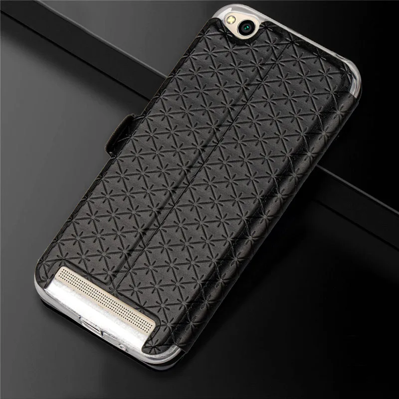 Xiomi Redmi 5A чехол с окошком для просмотра кожаный флип-чехол для Xiaomi Redmi 5A чехол Ультратонкий чехол для телефона Xiomi Redmi A5 Coque Funda