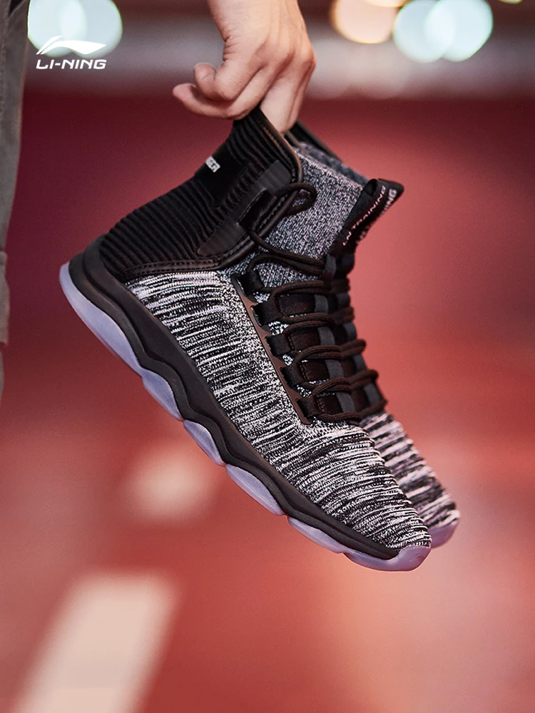 Li-Ning/мужская спортивная обувь с низким верхом; кроссовки с дышащей подкладкой; спортивная обувь; AFJN023-1; SOND18
