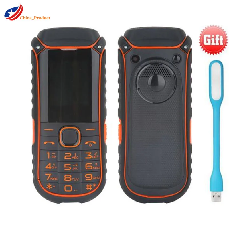Оригинальный UHAPPY A5000 + русская клавиатура фонарик Dual Sim карты 2 г GSM 4400 мАч большой