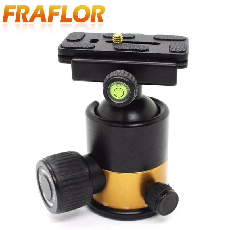 Professional Panorama Head Gimbal Ball Shooting Degrees DSLR Tripod for Camera Aluminum Load 10KG Multi-function | Электроника