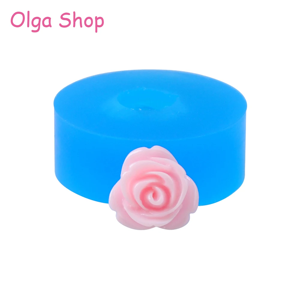 HYL296 13 3 мм силиконовая форма в виде цветка розы-Fondant (сахарная) кекс день рождения