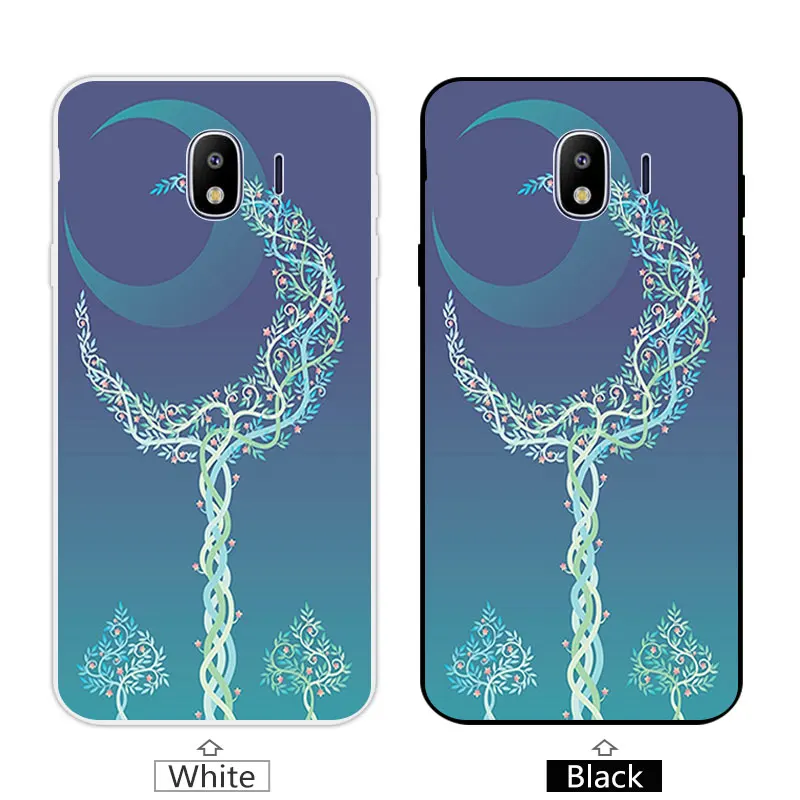 Чехол на заднюю панель для Galaxy J4 2018 J400 шт. чехол 5 дюйма Samsung черный матовый чехлы |