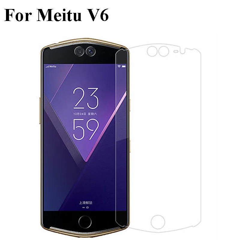 5 шт. 9H закаленное стекло для Meitu V6 V 6 Защитная пленка экрана MeituV6 MP1605 жесткое