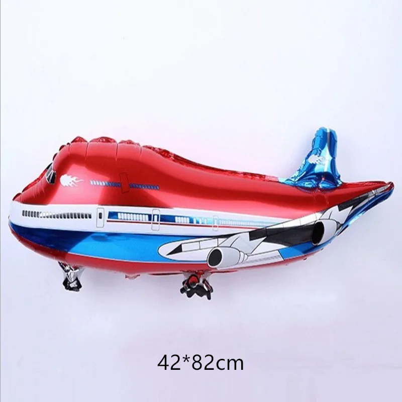 

Large Air Passenger Plane Balloon Airbus Planes Large Fighter Aluminum BALLOON Birthday Party Decoration cartoon hat