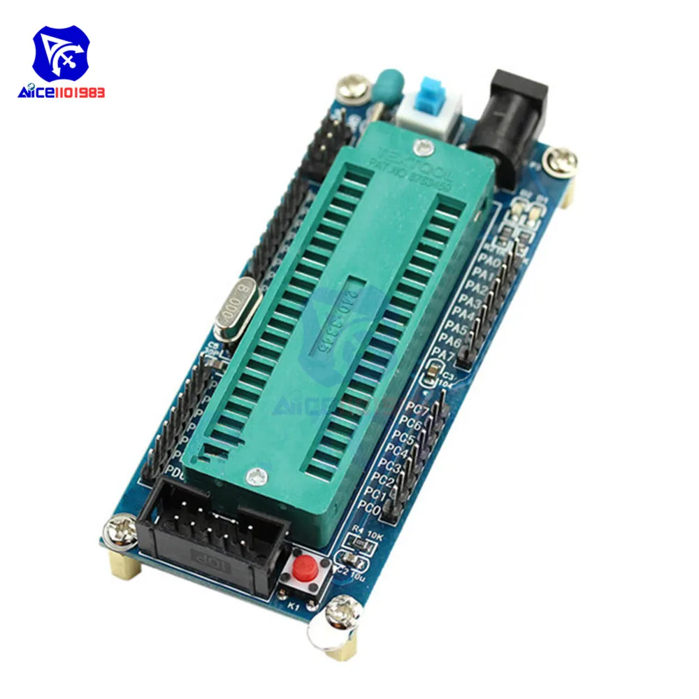 Плата разработки системы diymore ATmega16 ATmega32 ISP I/O мини-модуль AVR без чипа для Arduino |