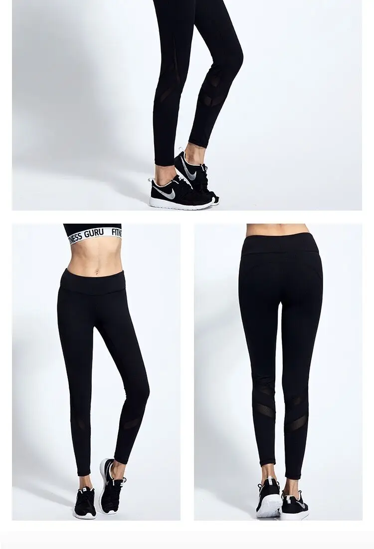Running leggings sport pants women fitness gym clothing quick drying | Женская одежда