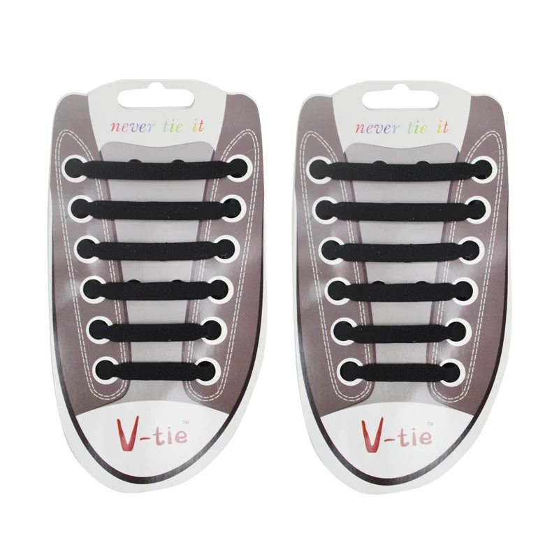 1 Набор/12 шт дети ребенок силиконовые эластичная обувь шнуровка