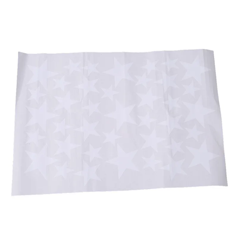 39 звезд наклейка золотой серебряный звездный узор ПВХ DIY наклейки на стену для