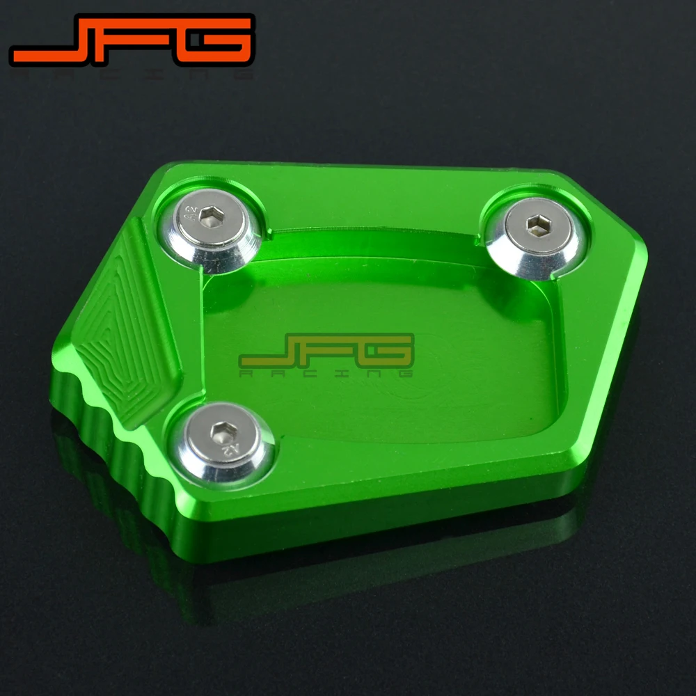 green Подставка для ног подножка сбоку расширение Pad Поддержка пластина для HONDA CBR500R CB500F CB500X CB500 NC700 NC700S NC700X NC700D Integra - Цвет: green