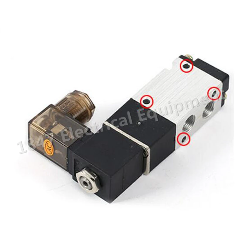 1 шт. Новый соленоидный воздушный клапан 3 порта 2 положения 1/8 &quotBSPP 12/24VDC | Пневматические компоненты -32850424752
