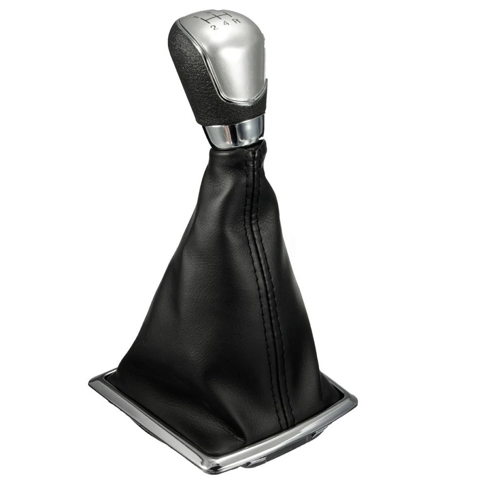 

Hot Gear Shift Knob 5 Speed Dustproof Cover Manual Durable Compatible Ford Focus Car BX