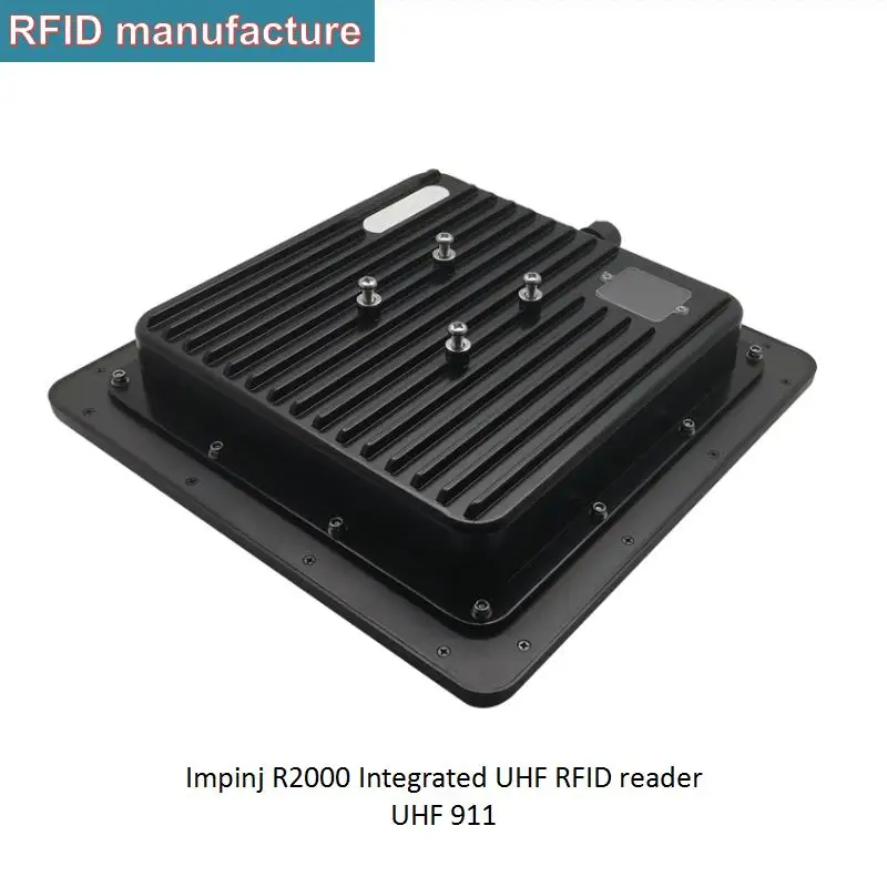 UHF rfid длинный диапазон impinj r2000 чип uhf считыватель интегрированный embeded в 9 2 dbiantenna