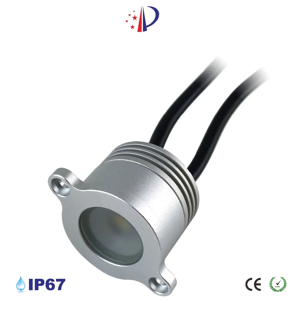 1W LED Handrail Light Waterproof IP 67 Tube Lamp 120D Beam Recessed Downlight Outdoor Spotlight CE List 10pcs