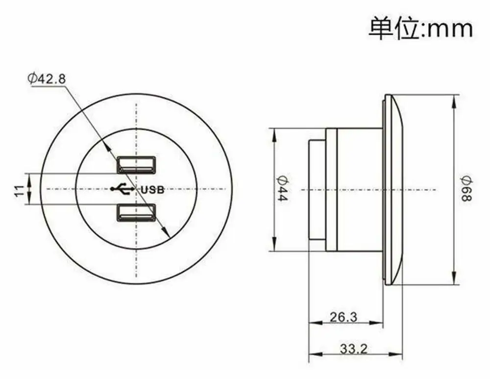 Фото ILLUMINATED ROUND 2 BUTTON CONTROLLER HANDSET WITH USB CHARGING SLOT 5 PIN PLUG Инструменты ILLUMINATED ROUND 2 BUTTON CONTROLLER HANDSET WITH USB CHARGING SLOT 5 PIN PLUG Инструменты