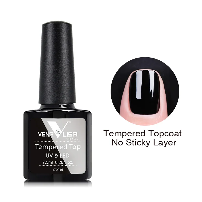 TopT super top coat 1 шт VENALISA эмаль для ногтей Горячая Фабрика canni Дизайн ногтей салон маникюр лак для творчества впитывающийся органический УФ-гель лак - Цвет: TopT super top coat