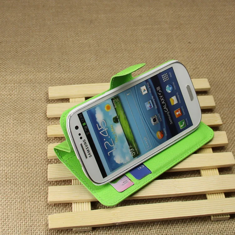 Чехол-бумажник для samsung Galaxy S3 Neo I9300 i9301 SIII GT-I9301 GT-I9301I S III GT-I9300I кожаный чехол-книжка