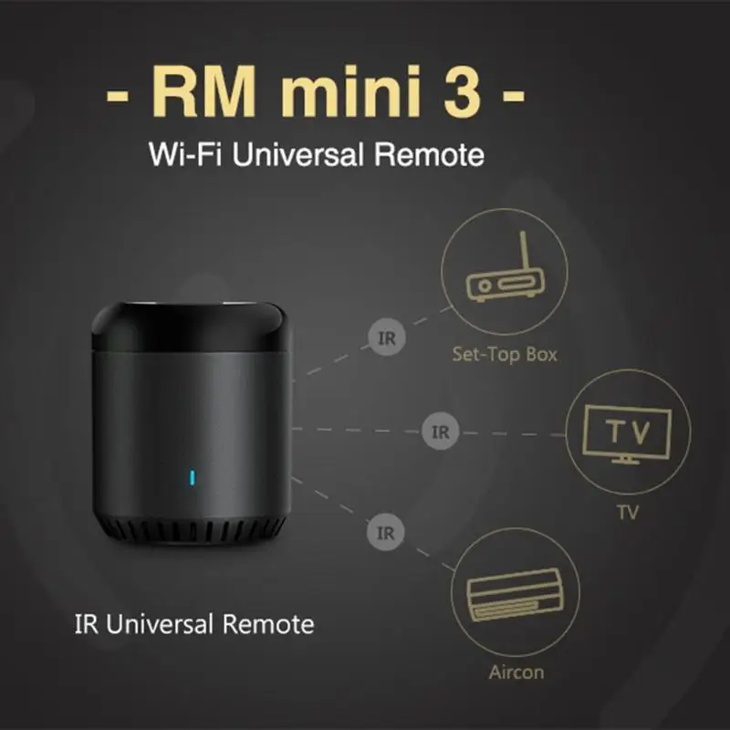 Мини 3 Универсальный WiFi ИК домашний умный пульт дистанционного управления беспроводной умный дом пульт дистанционного управления Лер TC таймеры кондиционирования воздуха