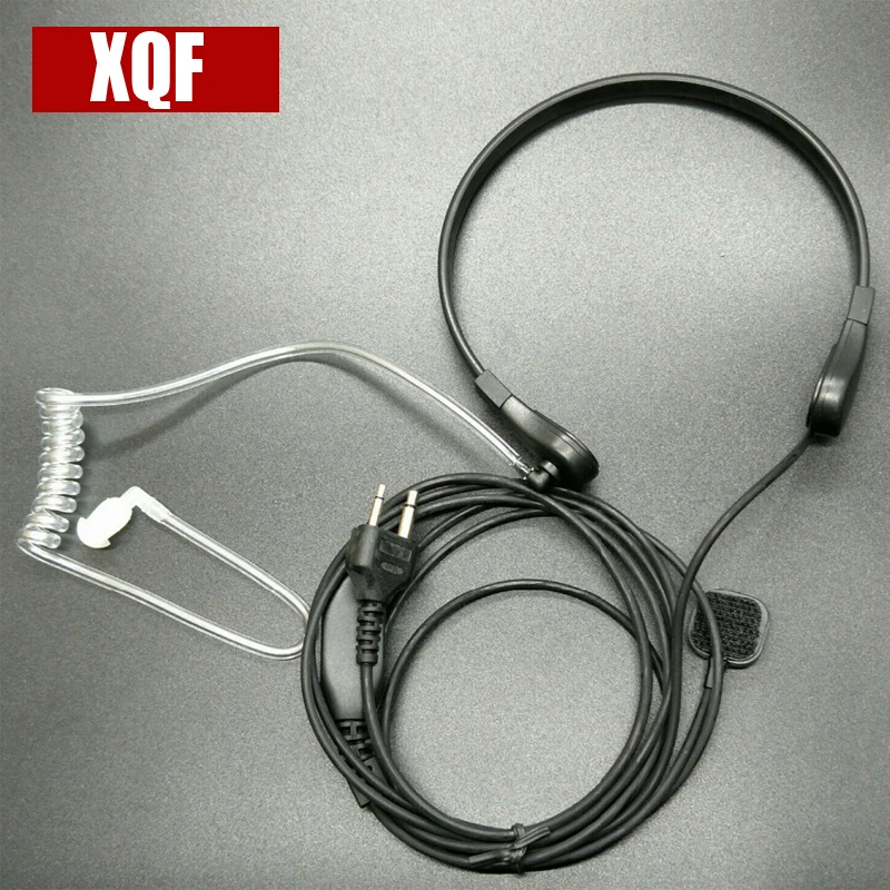 XQF плавающий остров управление глоткой гарнитура для ICOM V8/F3/F4S Vertex VX 510 Радио Walkie
