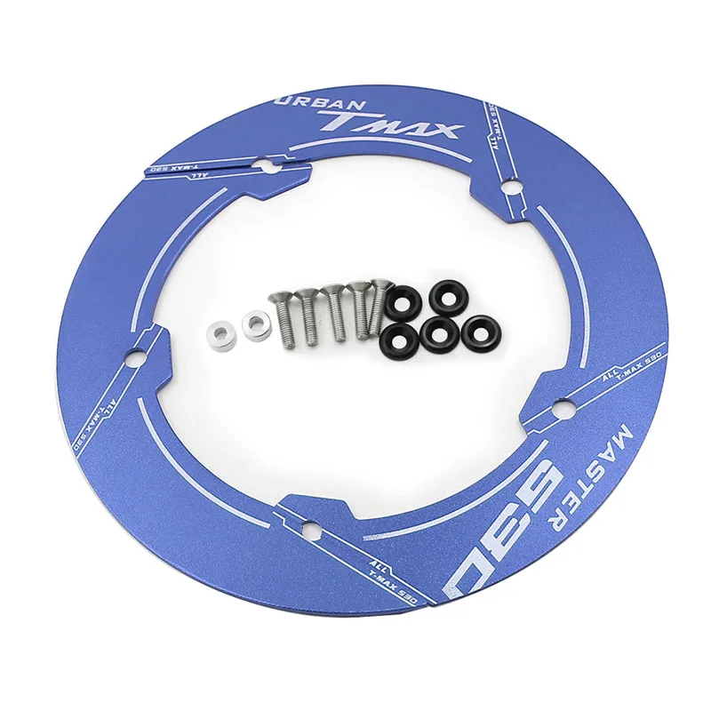 Motorcycle accessories Transmission Belt Pulley Cover For Yamaha t-max tmax 530 2017 2018 black blue red gold ti | Автомобили и
